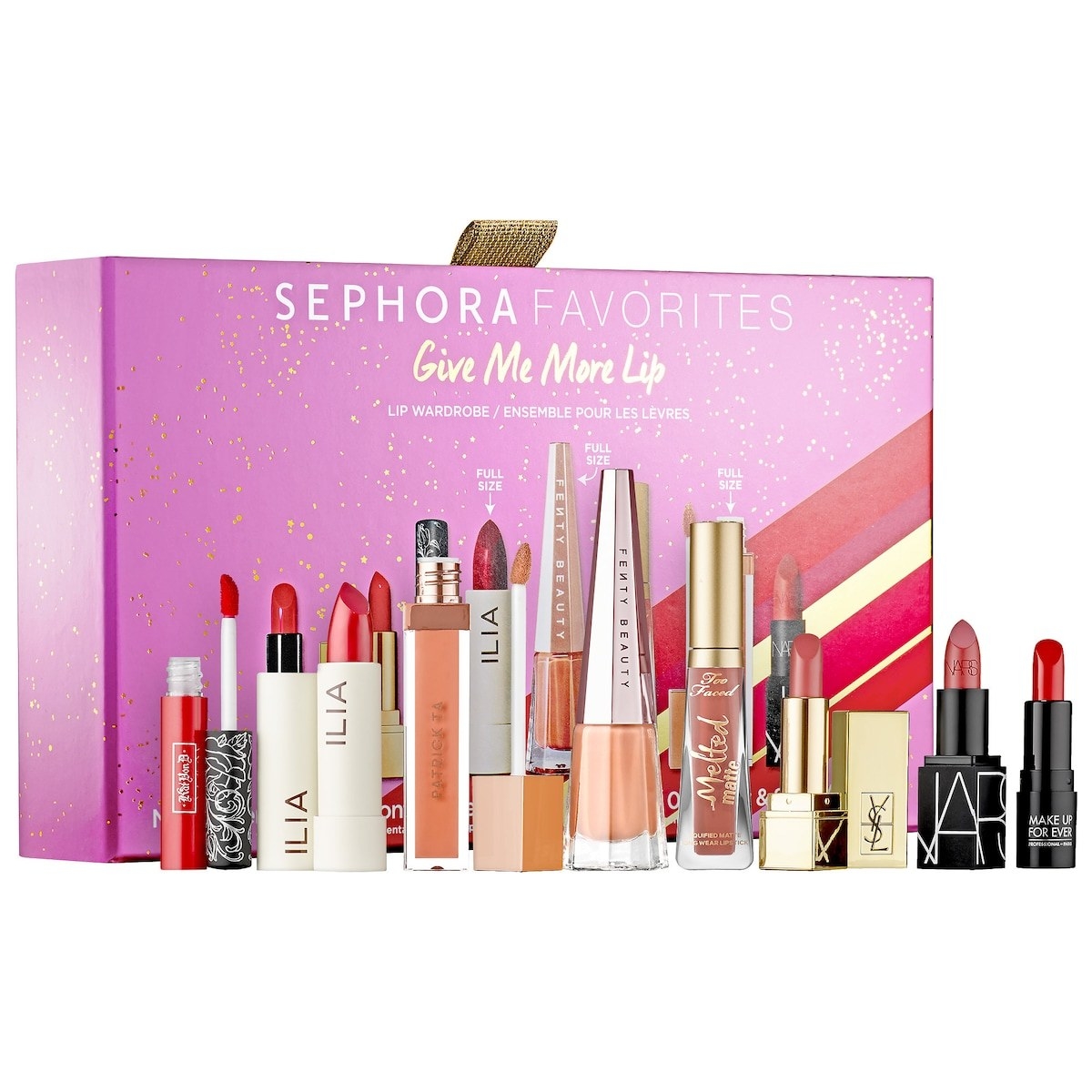 The lipstick set with gift box