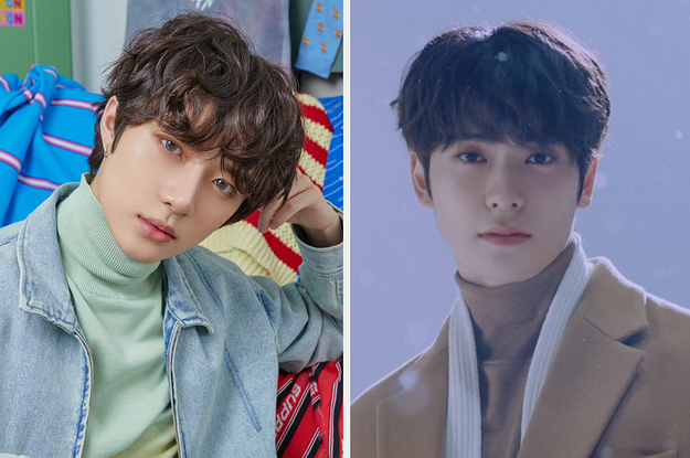 Images of Beomgyu and Jaehyun