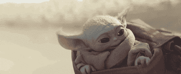 Baby Yoda from The Mandalorian