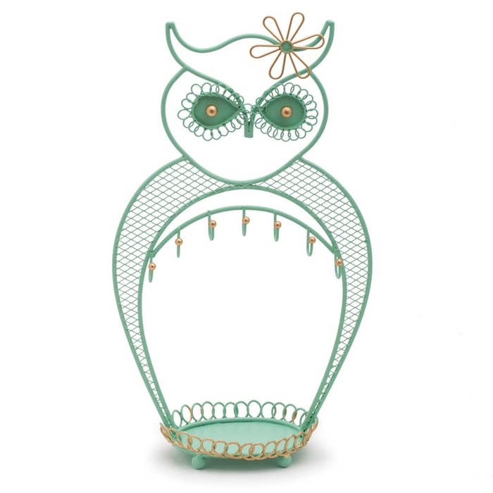 Owl jewellery organiser