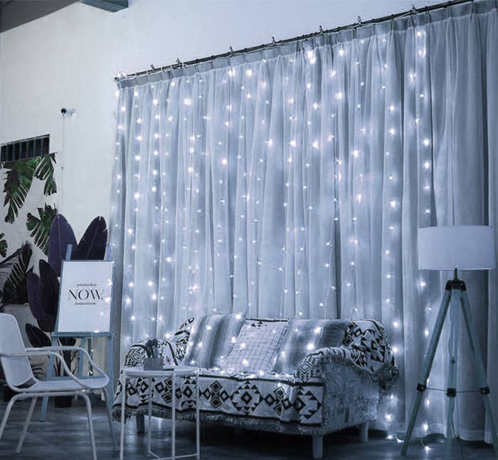 The string light curtain