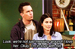Chandler says they&#x27;re not just messing around, they&#x27;re in love