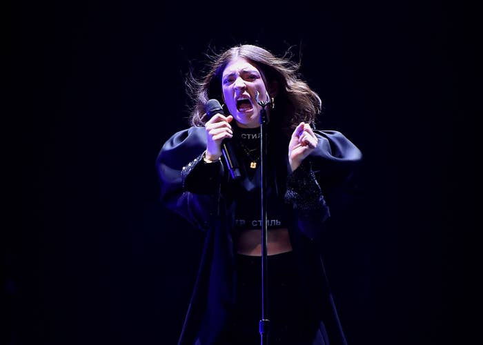 Lorde Performs at Melodrama World Tour at Barclays Center in New York City