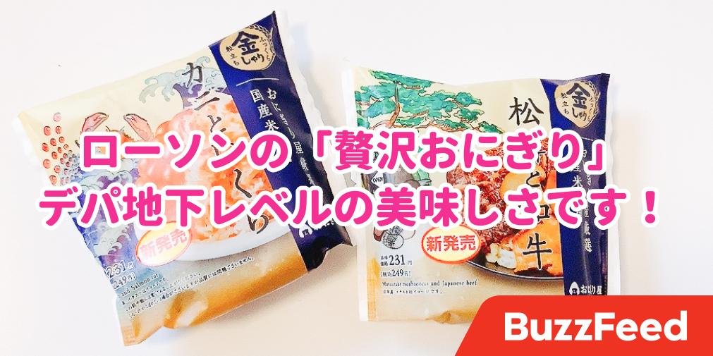 デパ地下レベルいってるわ ローソンの 249円おにぎり が贅沢の極みだった デパ地下レベルいってるわ ローソンの 249円おにぎり が贅沢の極みだった