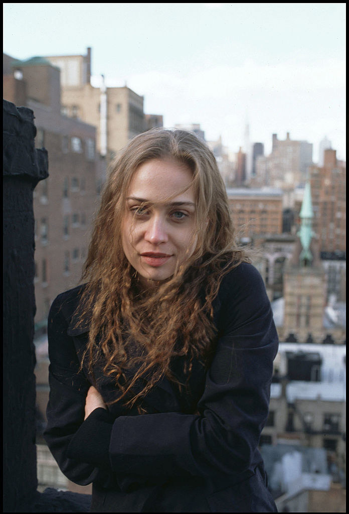 Fiona Apple posing for a portrait in New York City in 1996