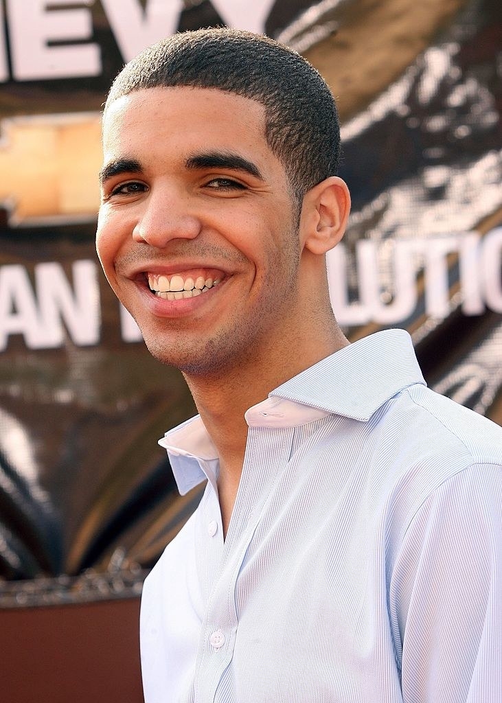 Drake on a red carpet at the Soul Train Music Awards in 2006