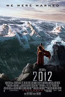 The poster of the movie 2012.