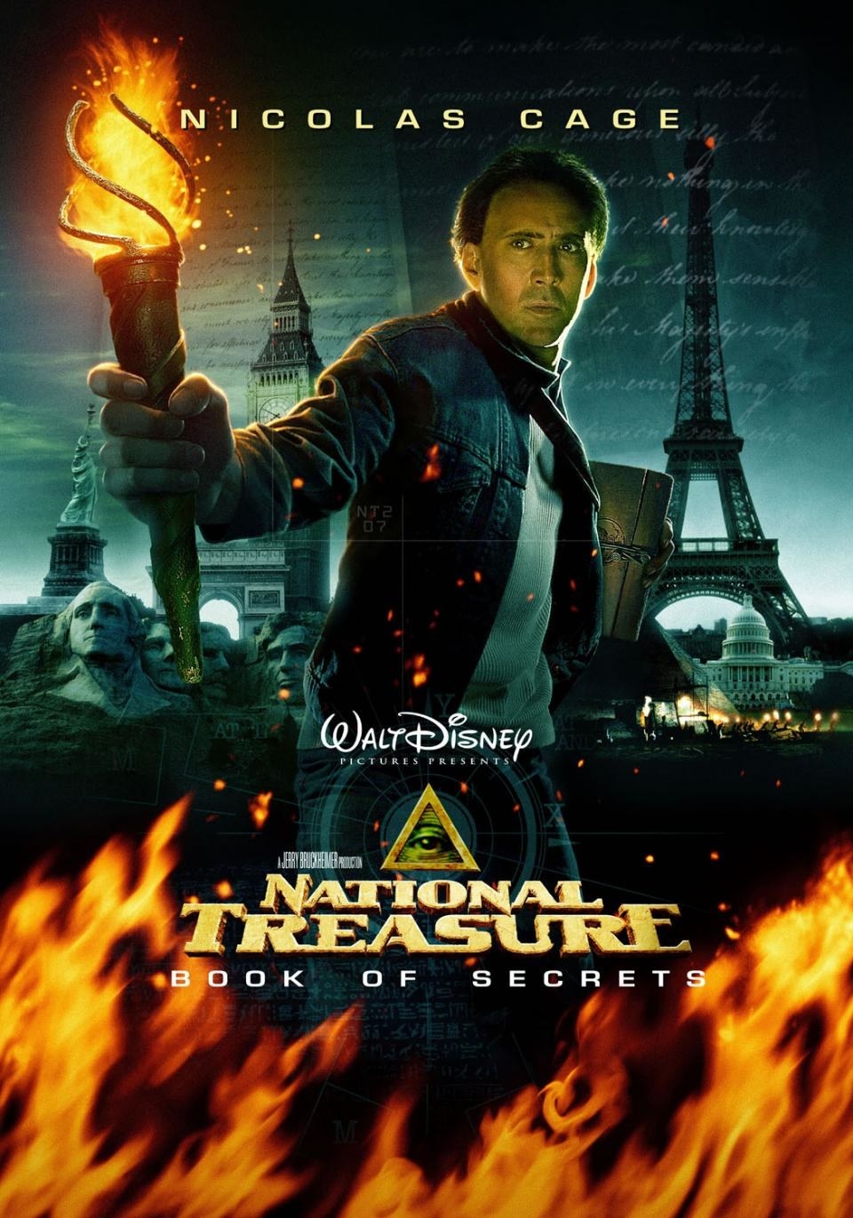The poster of National Treasure 2.