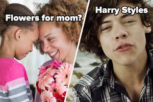 flowers for mom? harry styles