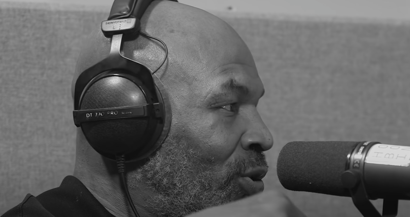 Mike Tyson saying, &quot;Who the fuck are we to make a comment about somebody else&#x27;s life? Who are you?&quot;