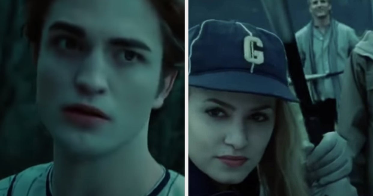 Twilight Cast Took A Cat Movement Class For Baseball Scene, image size:1242x651