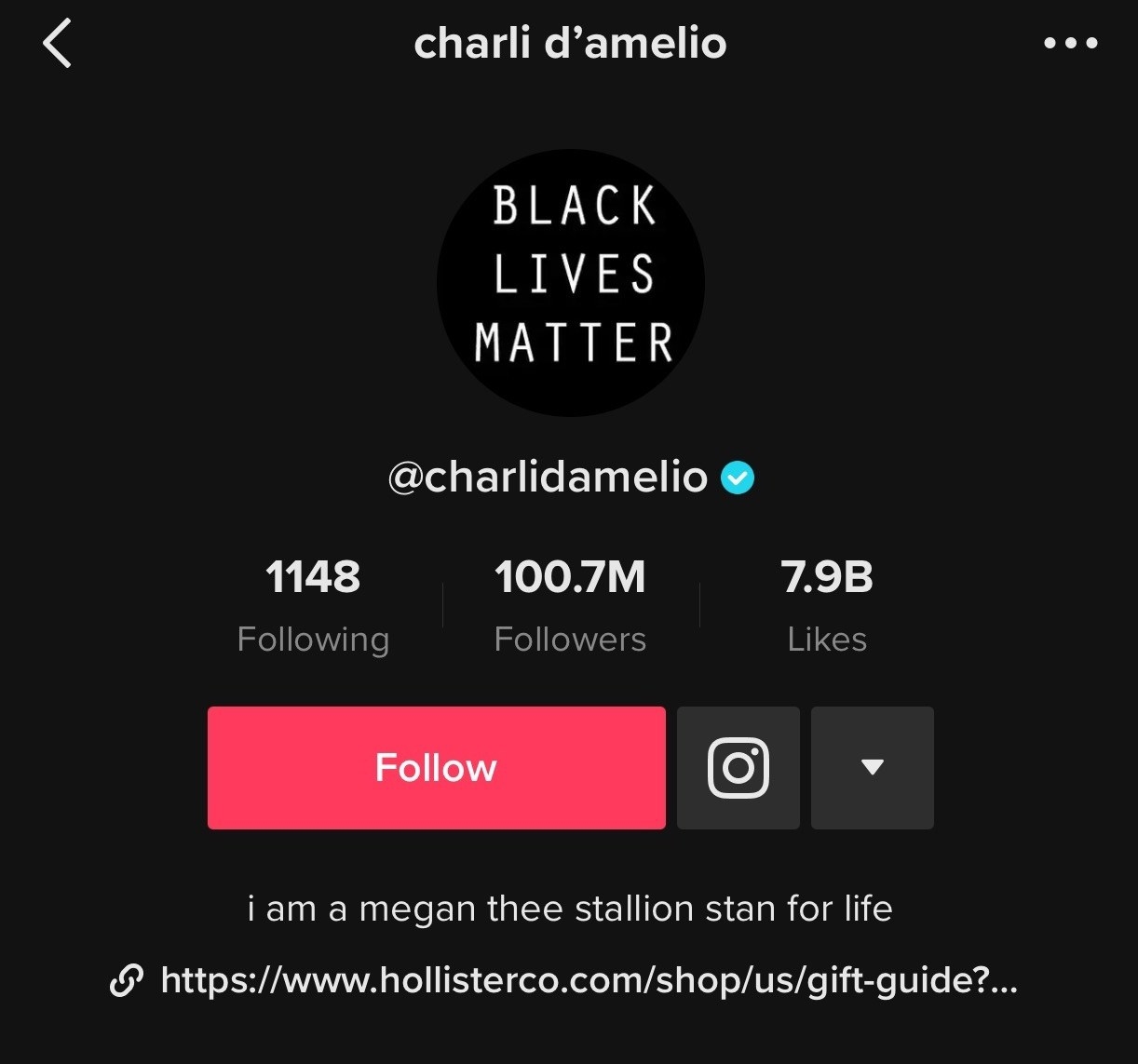 TikTok Live Followers Count - Charlidamelio 100M Live View Counter 