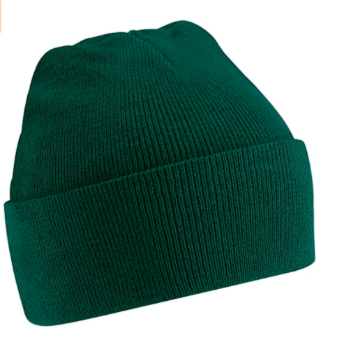 A classic toque on a simple background