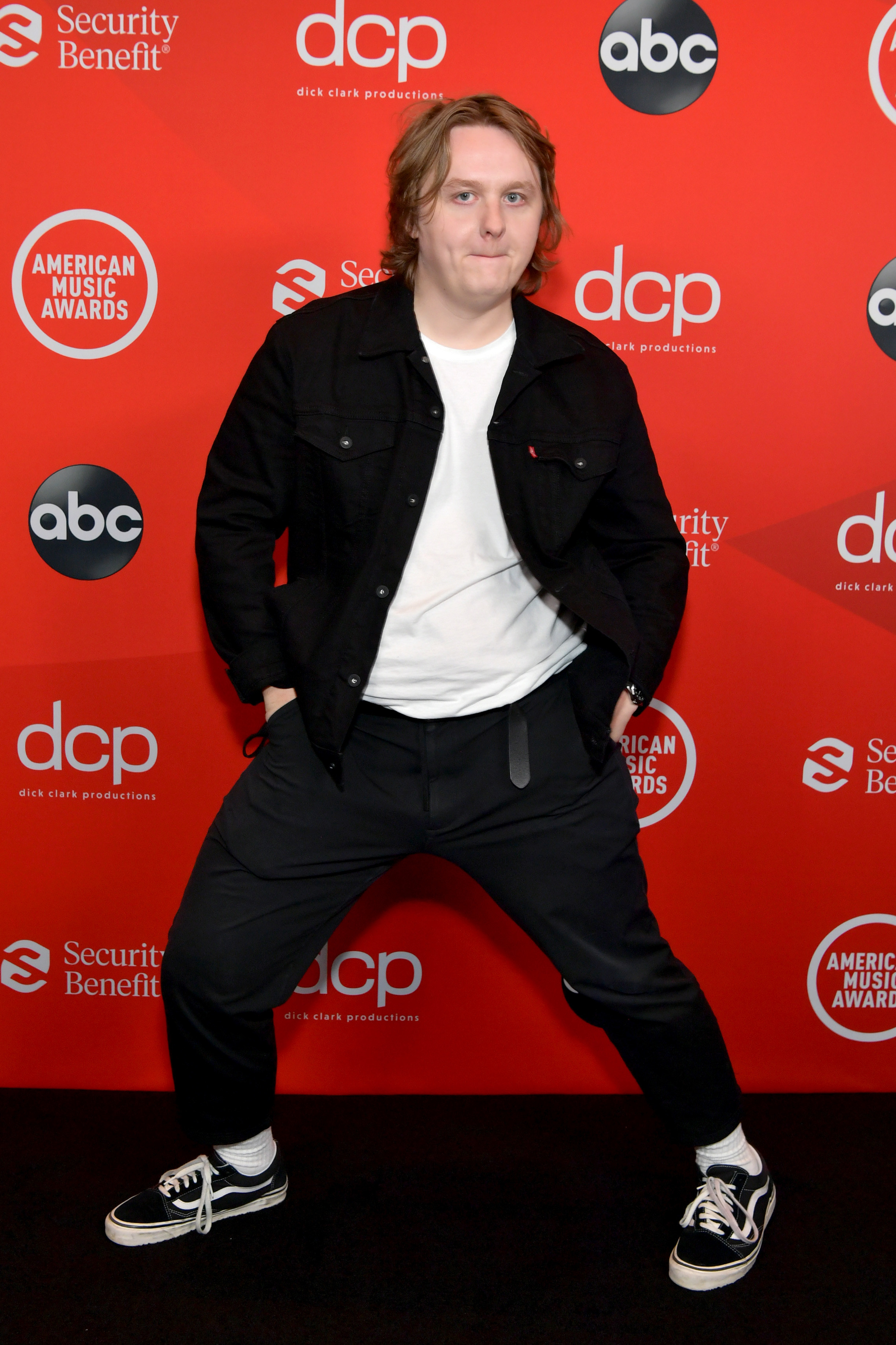 Lewis Capaldi attends the 2020 American Music Awards