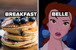 pancake breakfast and belle