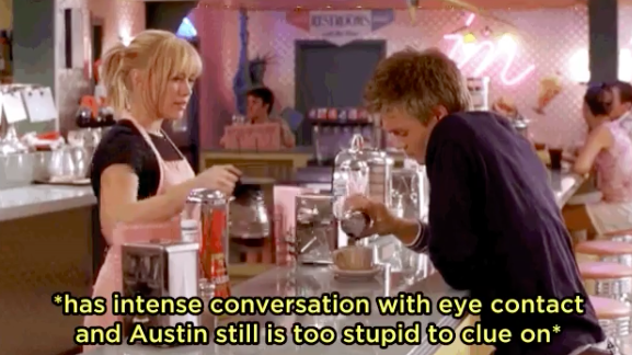 Austin and Sam in &quot;A Cinderella Story&quot;