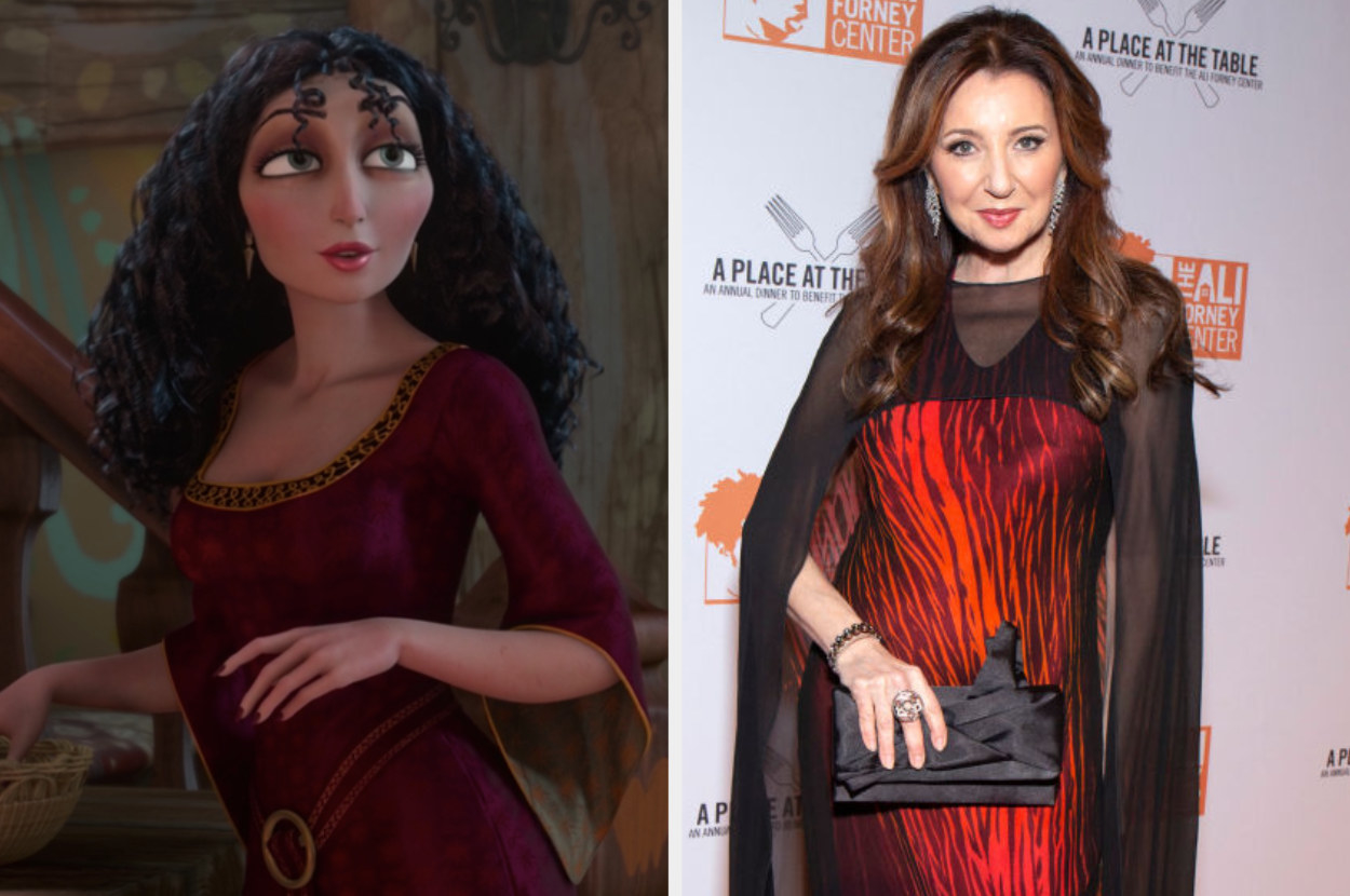 Mother Gothel in &quot;Tangled&quot; alongside Donna Murphy in 2019