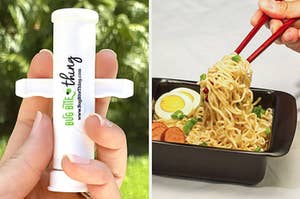bug bite helper and ramen 
