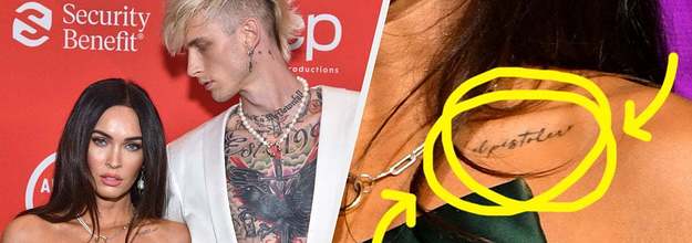 Megan Fox Debuts Tattoo Tribute To Machine Gun Kelly