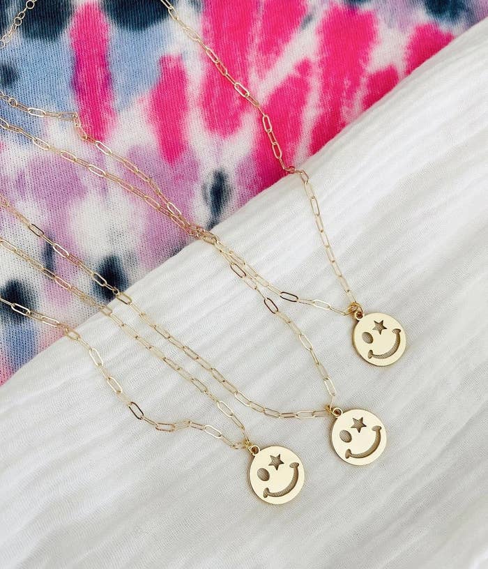Star Smiley Necklace