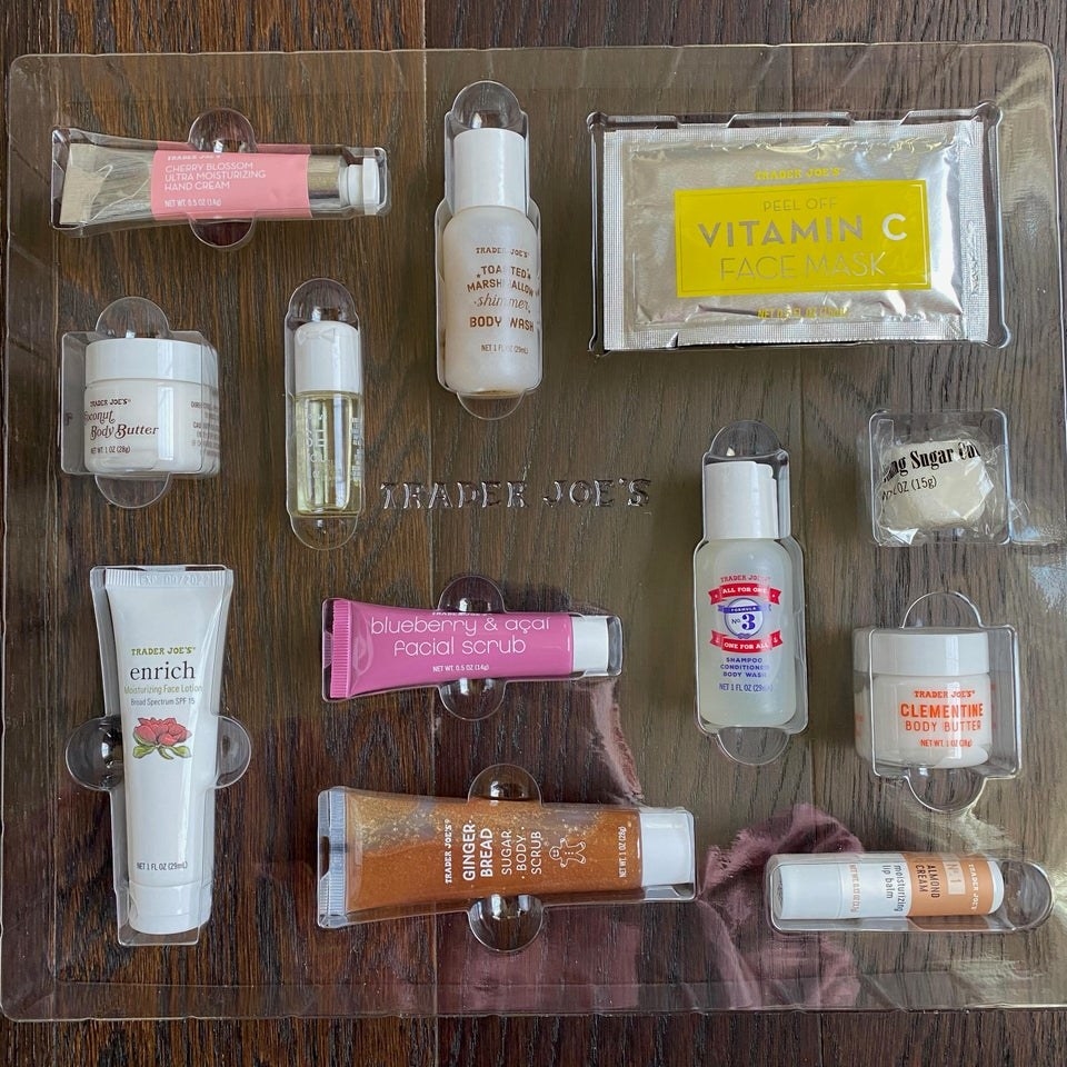 Trader Joe's Beauty Advent Calendar Product Listing And Review