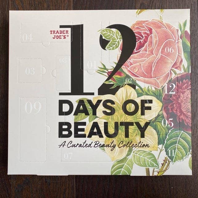 Trader Joe's Beauty Advent Calendar Product Listing And Review