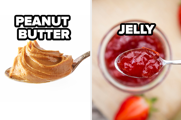 Peanut butter and jelly