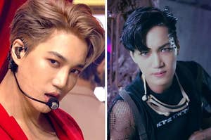 Kai in the music video for Power and Love Shot
