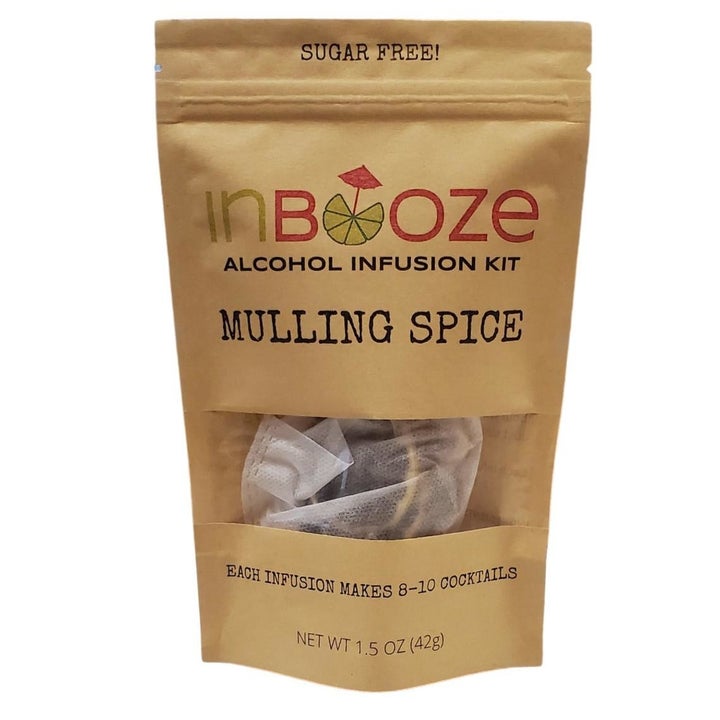 The Mulling Spice Cocktail Kit to infuse with Bourbon, Whiskey, or Cider
