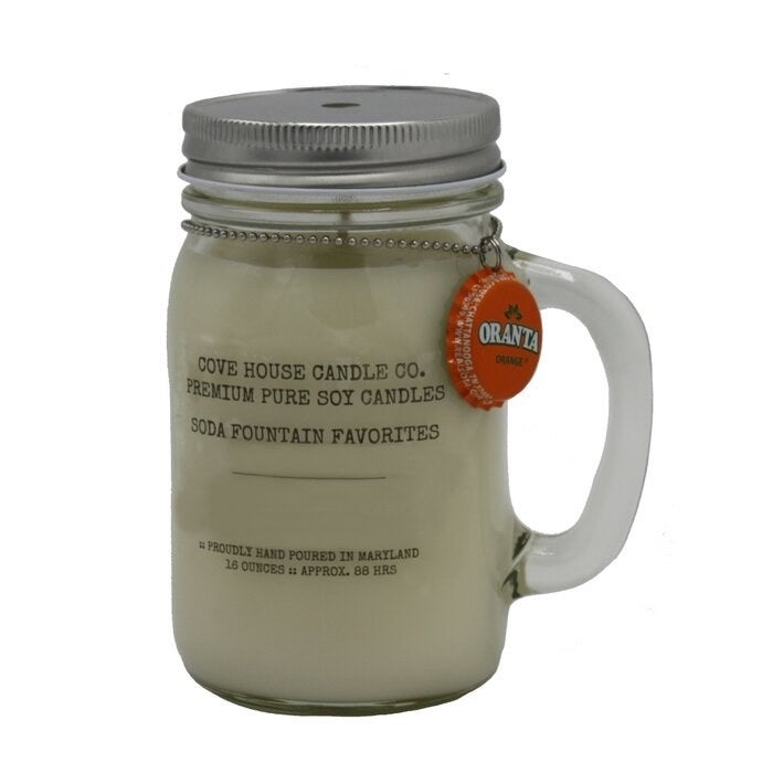 The soy jar candle