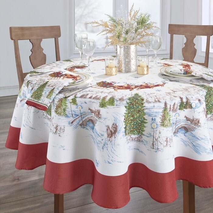 The tablecloth