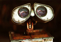 Wall-E with big eyes