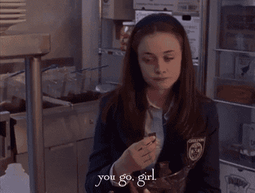 GIF of Rory saying, &quot;you go, girl&quot;