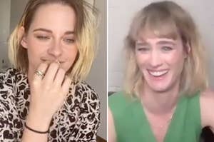 Kristen Stewart and Mackenzie Davis