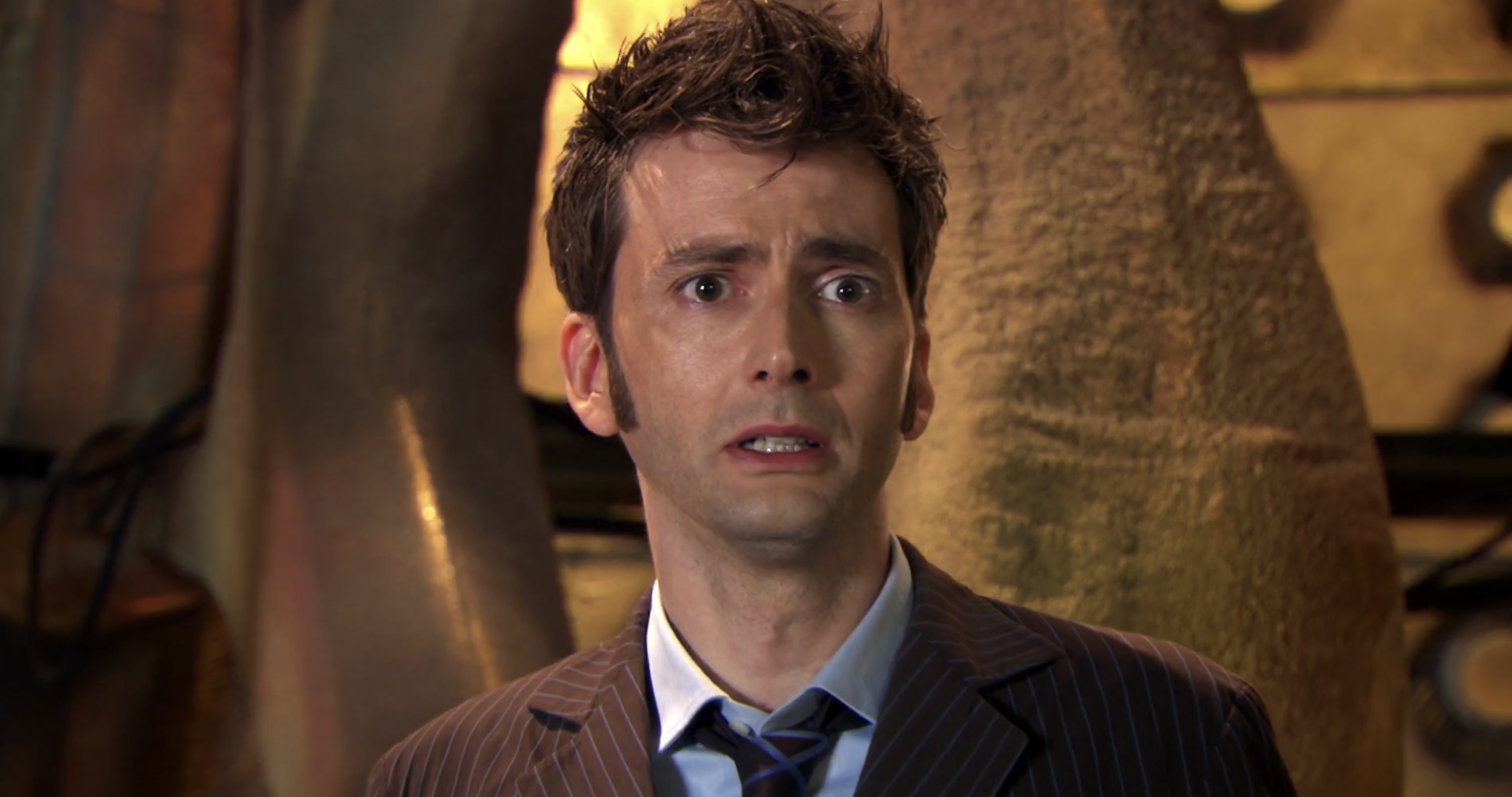 David Tennant as the Doctor in his final episode