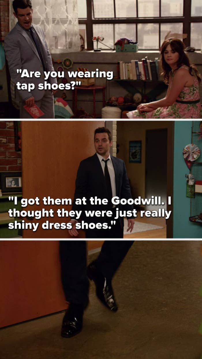 nick miller new girl shoes