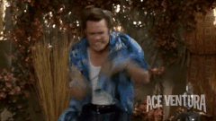 GIF of Ace Ventura scratching his body