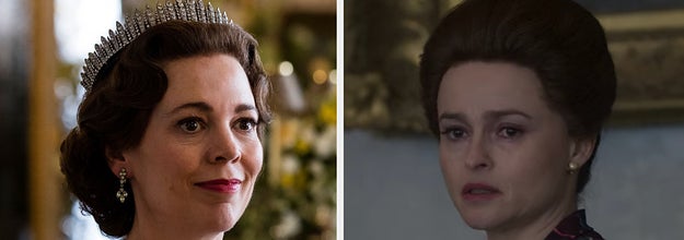 The Queen and Princess Margaret from The Crown
