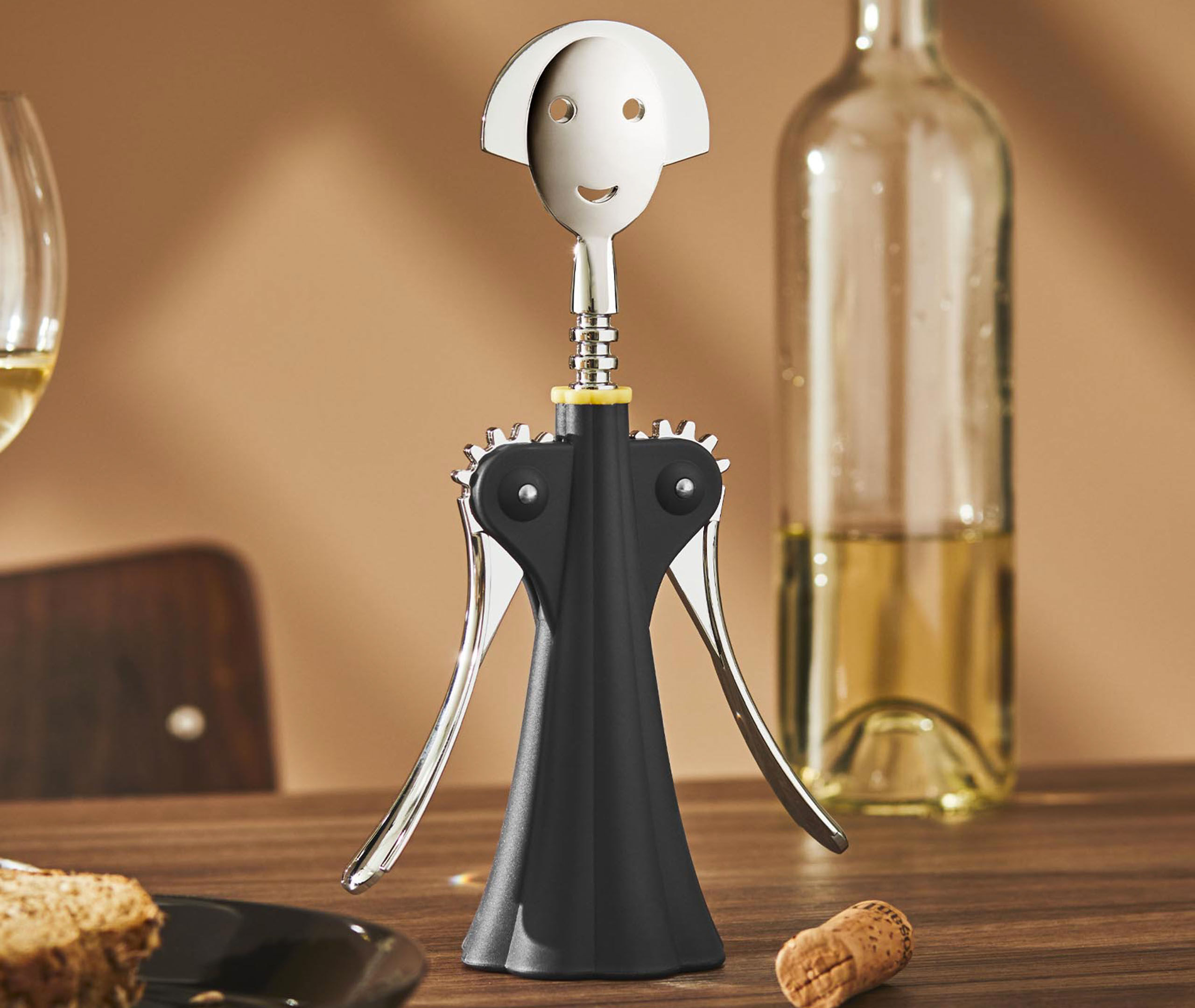 Person-shaped bottle opener 