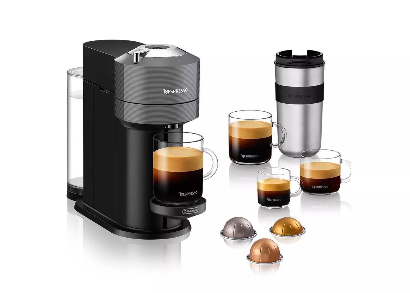 The Nespresso Vertuo coffee and espresso maker