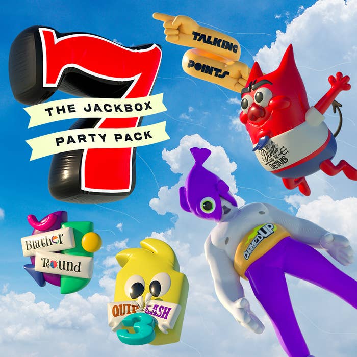 The promo photo for the Jackbox Party Pack 7