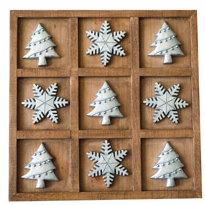 The tic tac toe board