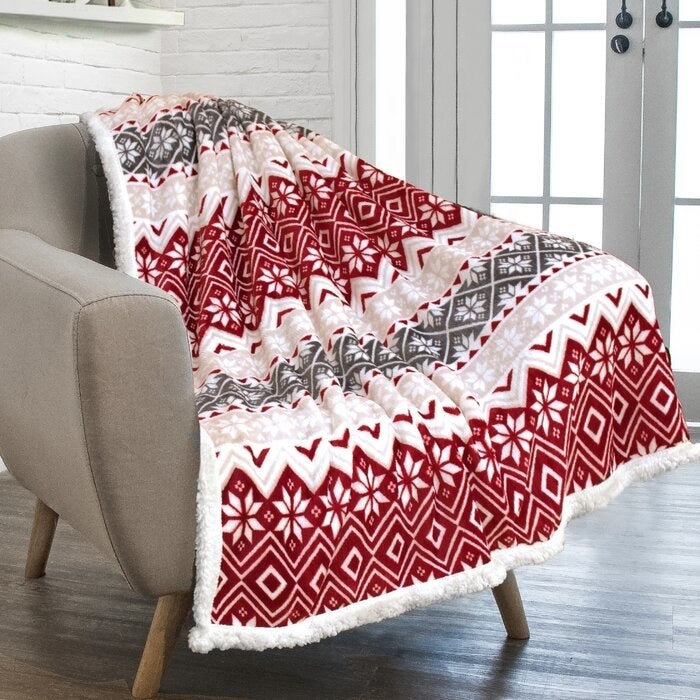 The throw blanket