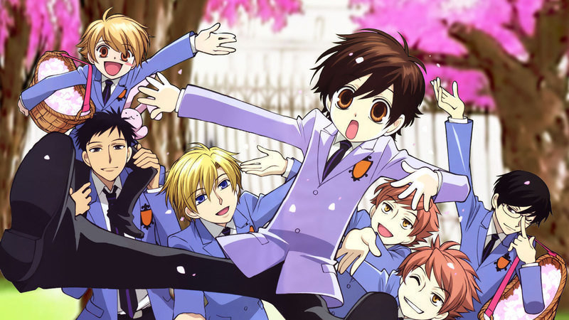 The characters of Ouran High School Host Club