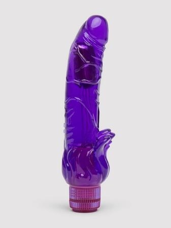 Purple dildo with penis mold 