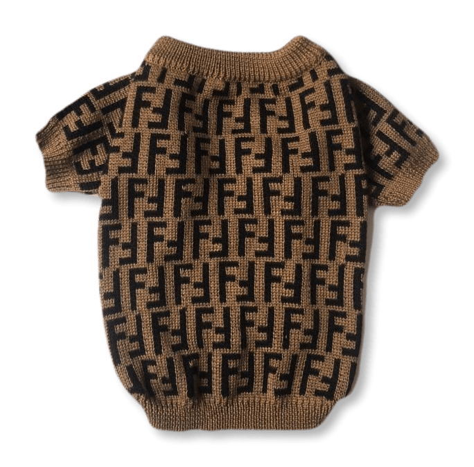 Fur Baby Coffee Dog Sweater