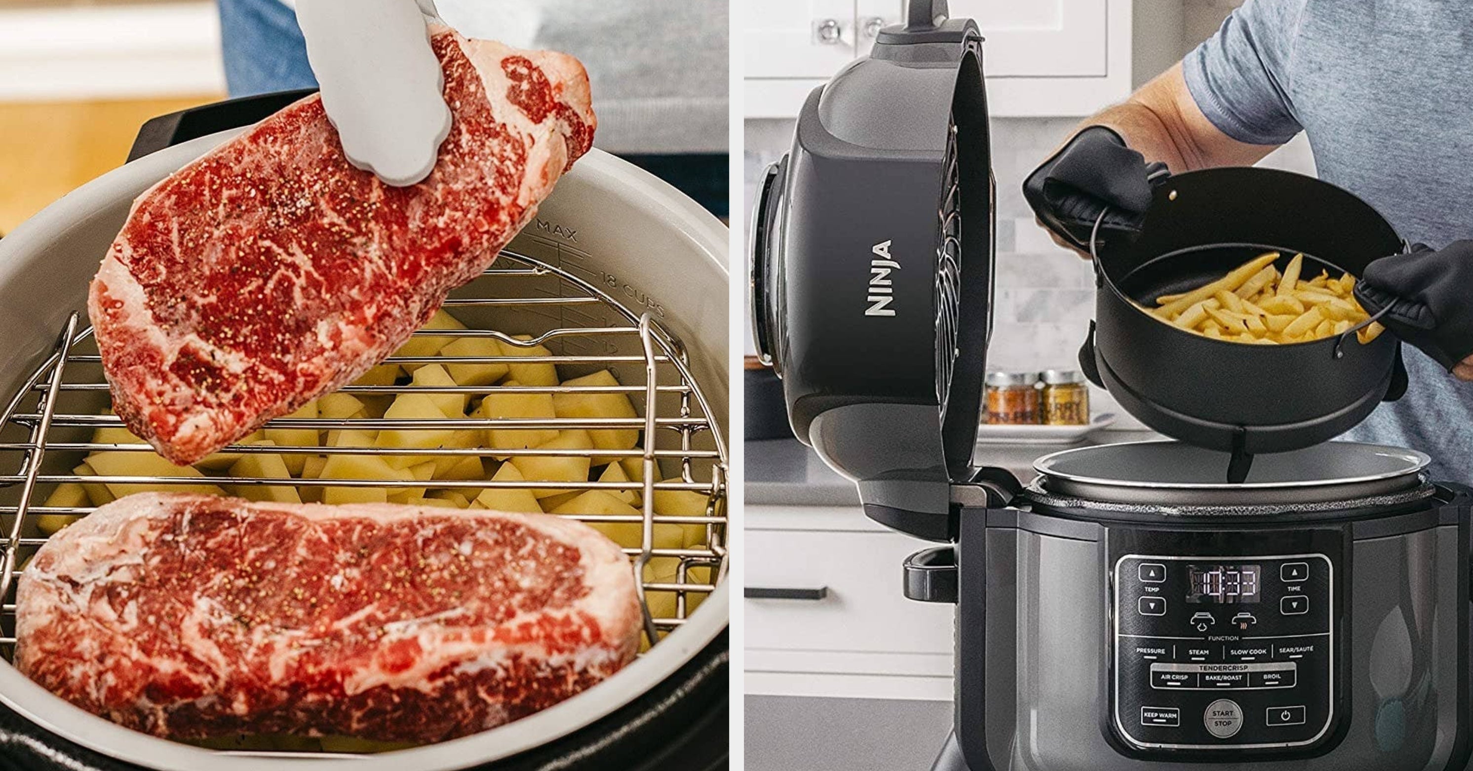 Make Space In Your Kitchen Because The Ninja Pressure Cooker Is 130 Off For Black Friday