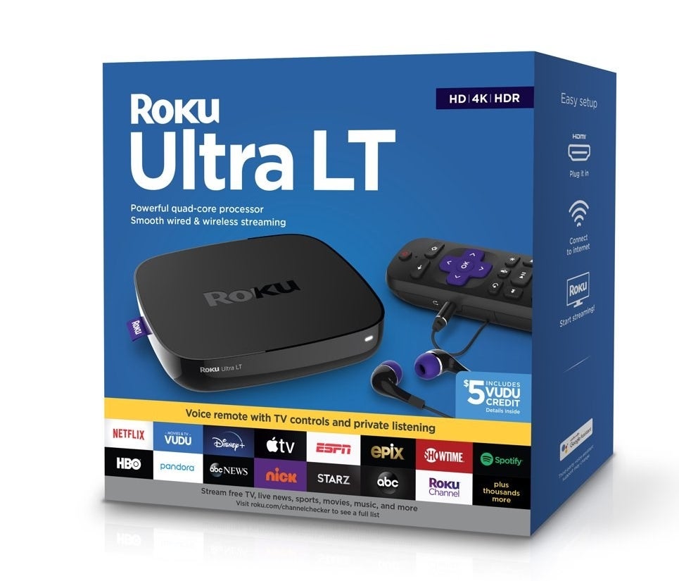 Roku Ultra LT box