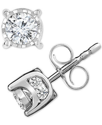the diamond earrings