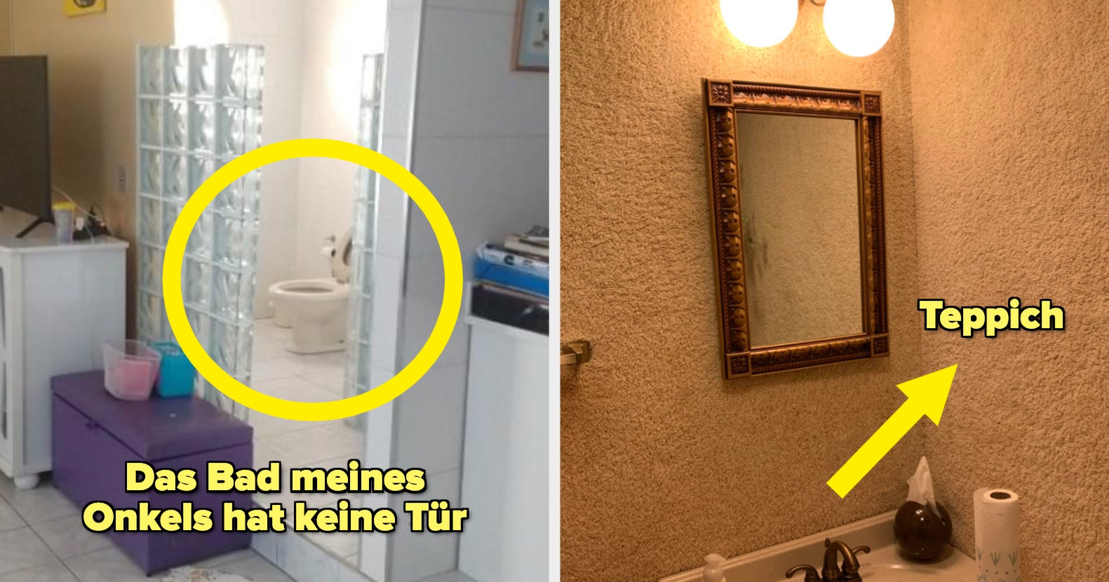 17 Badezimmer, deren Design eine 6 verdient
